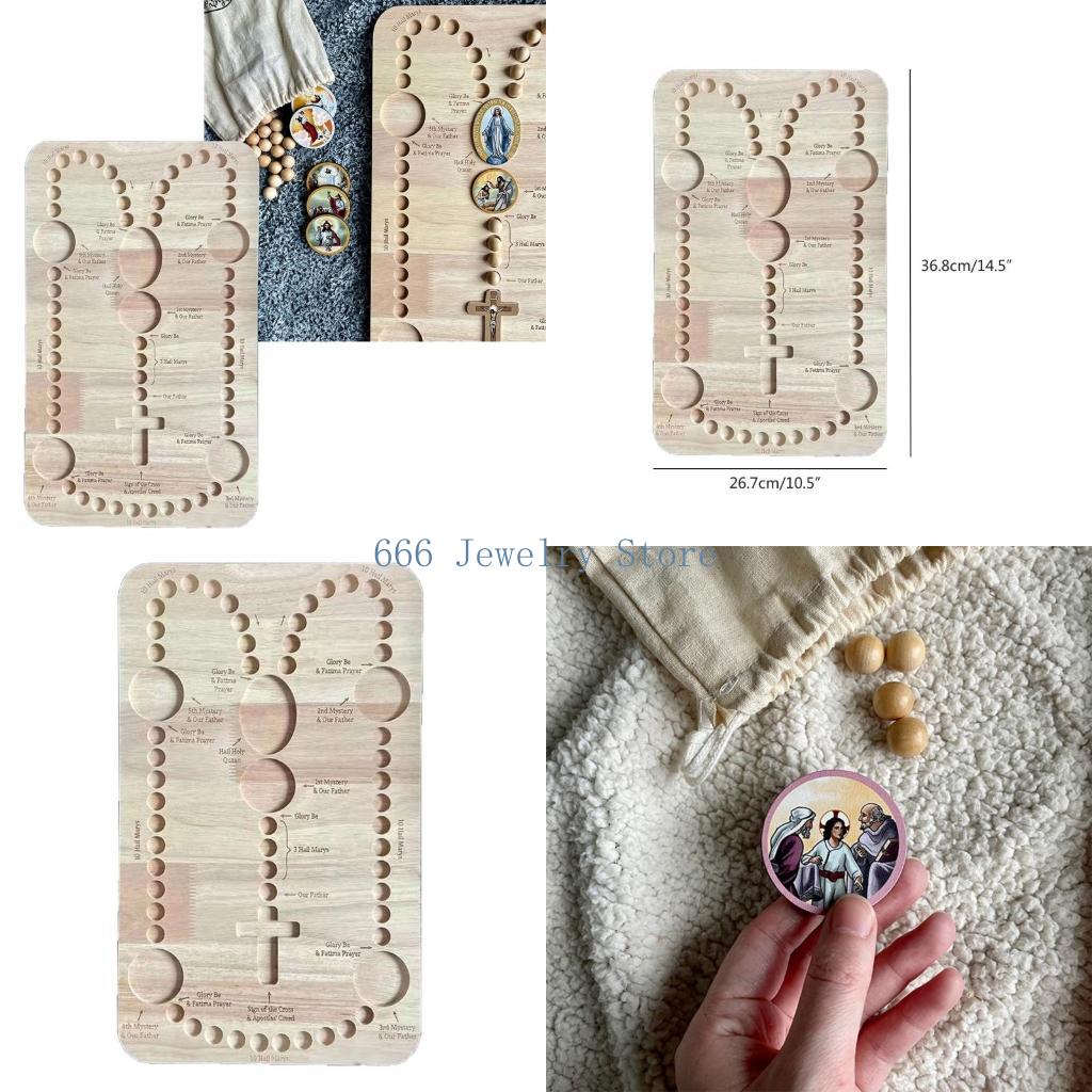 Jewelry Making Board - F2TDジュエリーネックレスビーズマットトレイトレイジュエリー用ビーズボードビーズトレイDIYクラフトツールビーズオーガナイザー
