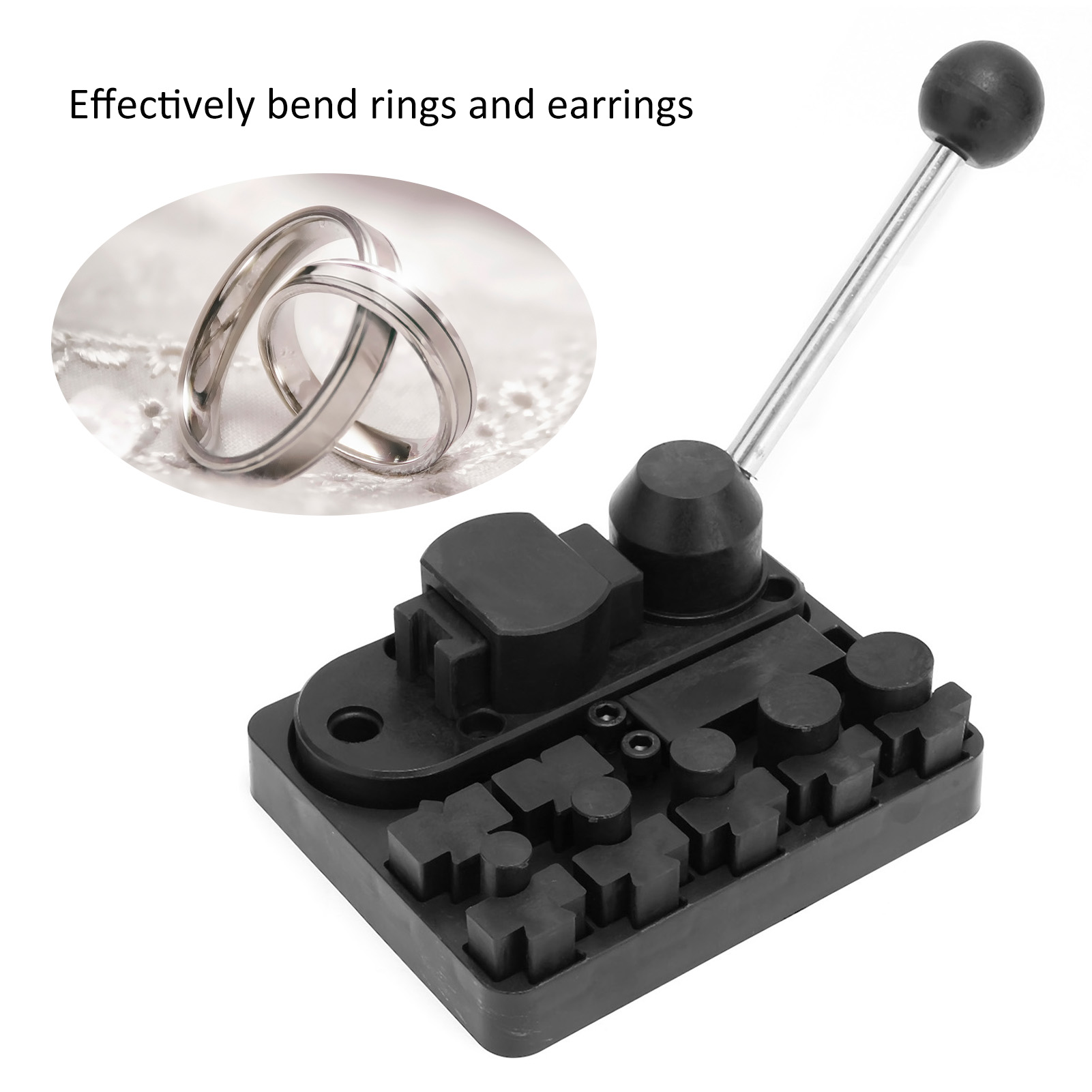 Jewelry Making Machines - ジュエリーリング曲げ機セット多機能リングイヤリング曲げツールジュエリー製作ツール