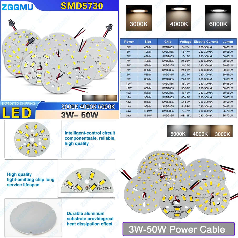 1PC 5W 7W 9W 12W 15W 18W 24W S - Jewelry Making Board のレビューと価格