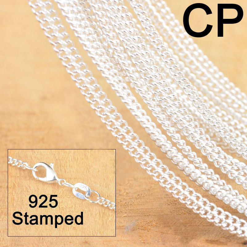 10 個ホット販売 18 インチ 925 スターリングシルバ - Lobster Clasp Silver のレビューと価格