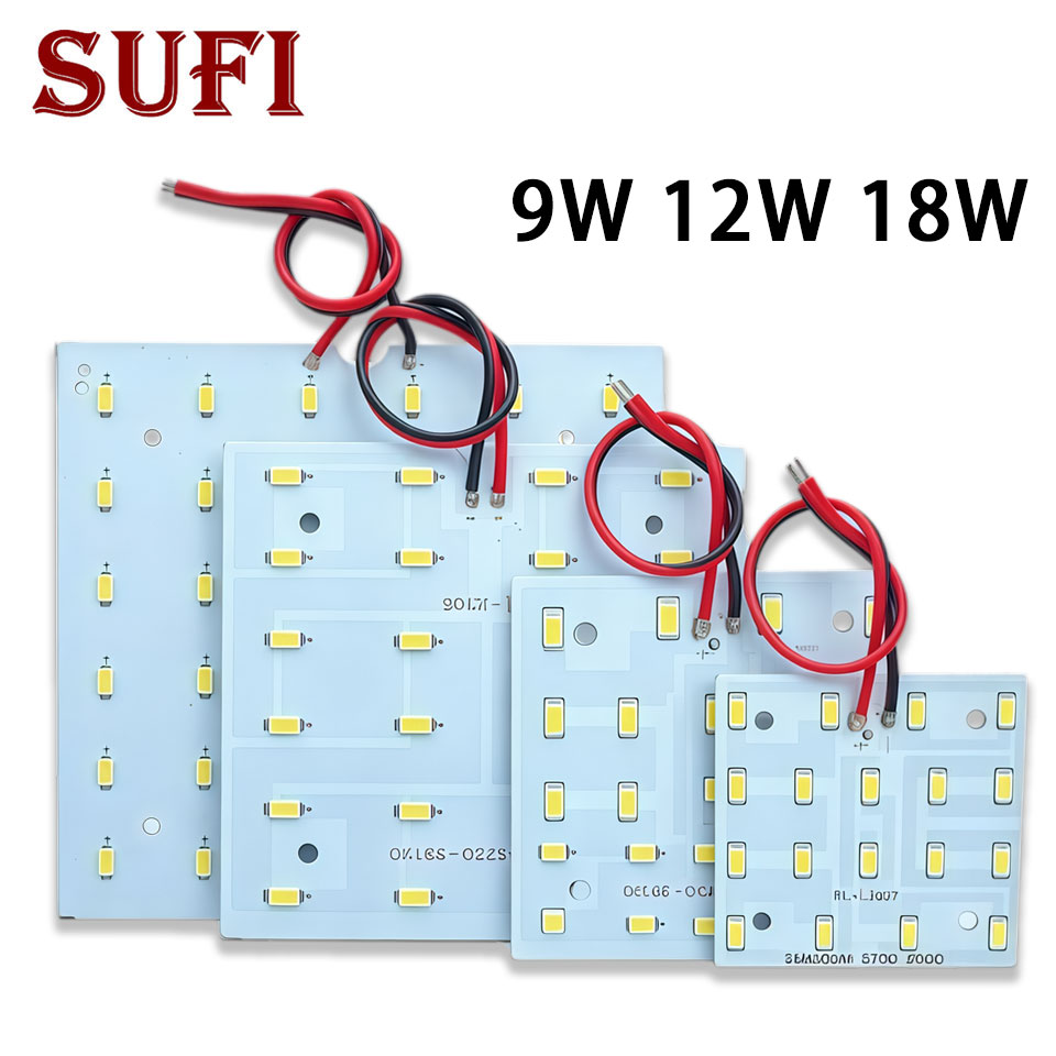 5個入りLEDシーリングライト改装用LEDチップ9W 12W - Jewelry Making Board のレビューと価格