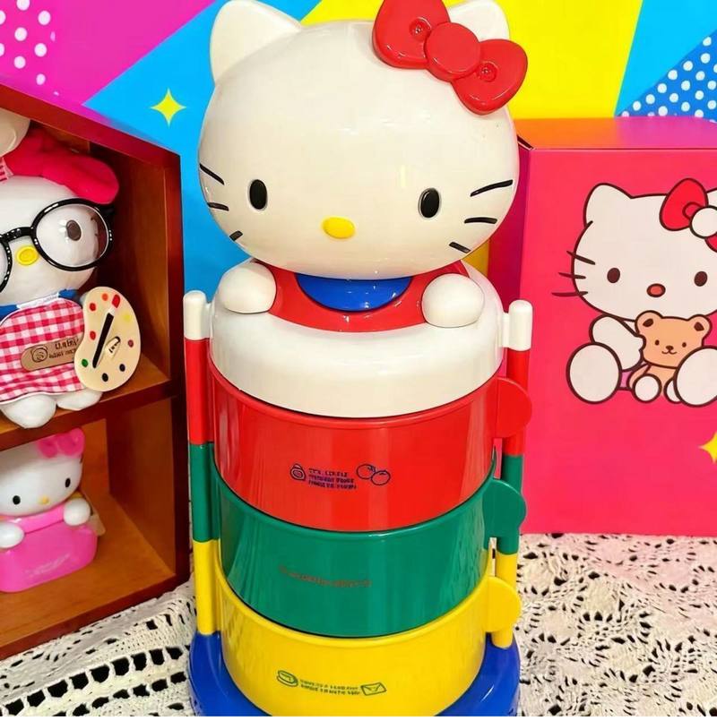 漫画キャラクター ハローキティ 収納ボックス 回転式三層開口 - Jewelry Making Board のレビューと価格
