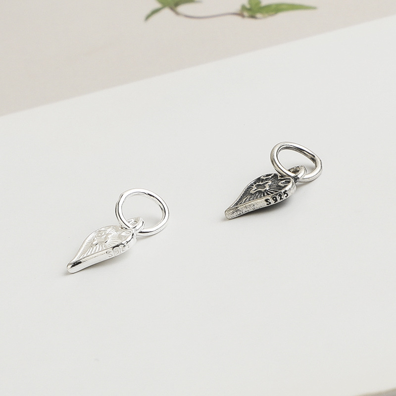 925シルバー製、ハート型チャーム。ヴィンテージスタイルで、 - Jewelry Making In La のレビューと価格