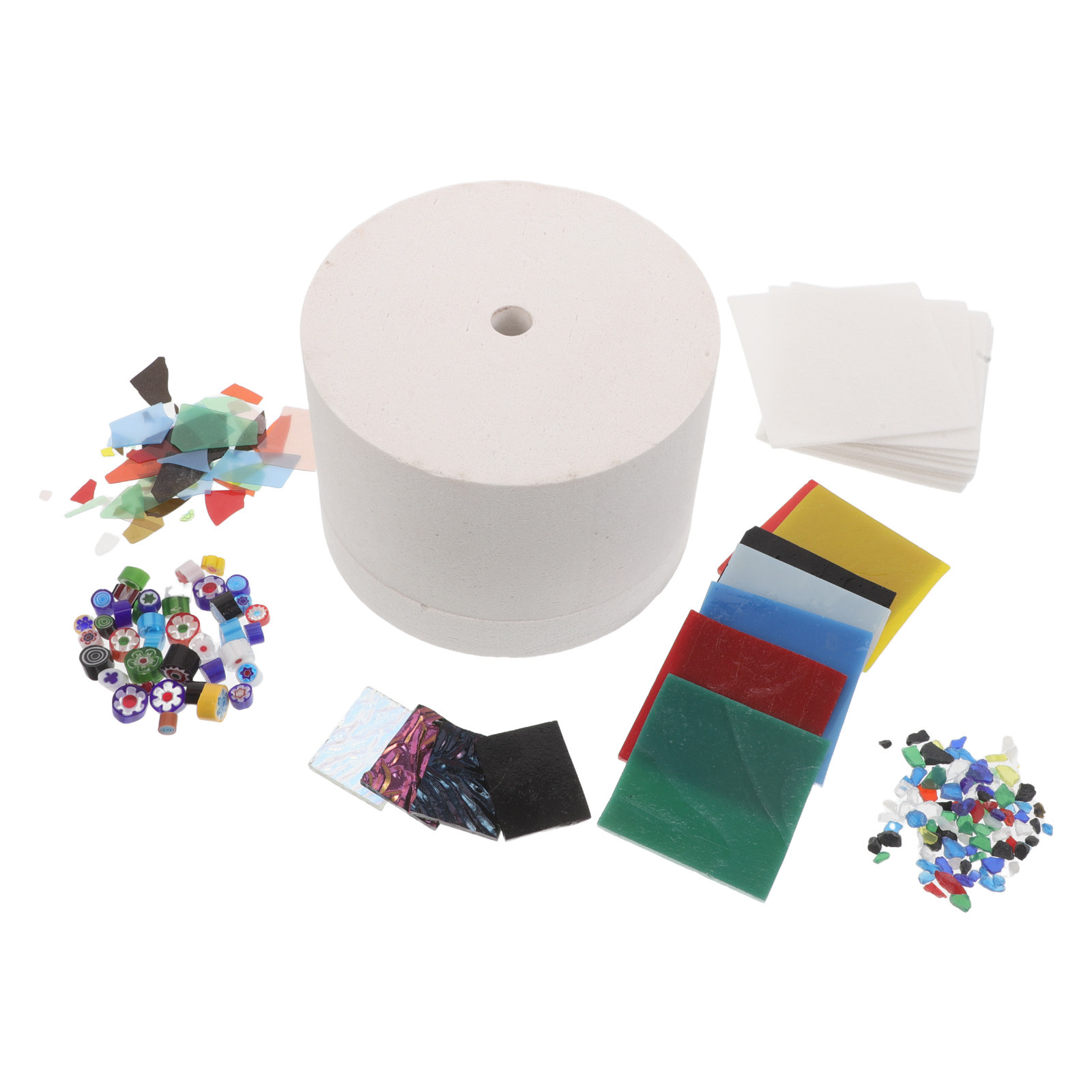 1セットのマイクロ波窯キット。自宅で手軽にガラスのフュージン - Jewelry Making At Home のレビューと価格