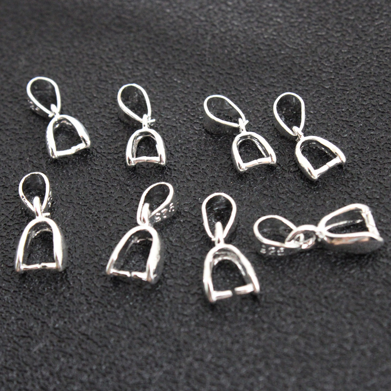 10 個 925 スターリングシルバーメッキ銅ペンダントピン - Lobster Clasp Silver のレビューと価格